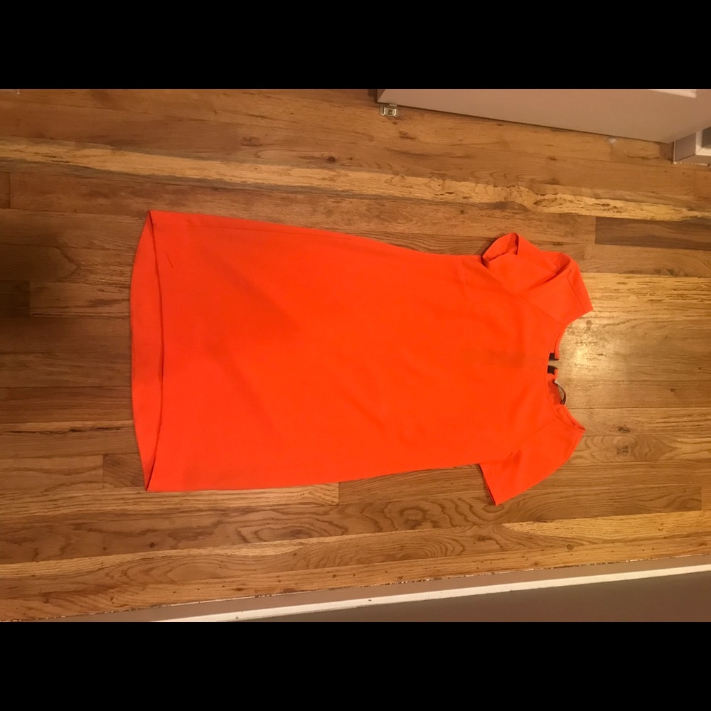 Wayf orange dress